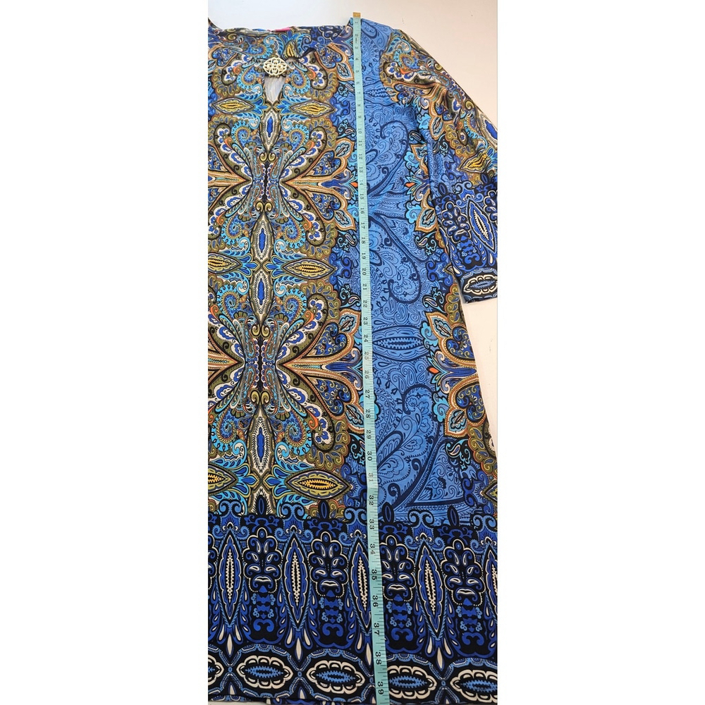 Sunny Leigh Large Geo Gold Medallion Dress - Picture 7 of 7